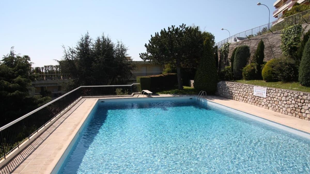 3 Pieces Vue Mer Et Piscine Quartier Parc Imperial Nice Exteriér fotografie
